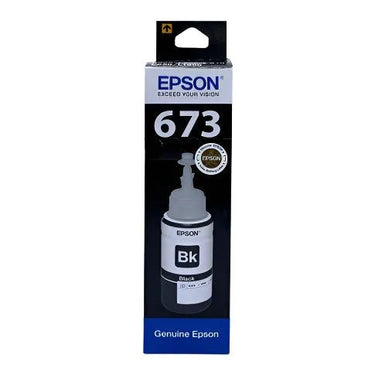 Epson 673 Black Ink Bottle Original